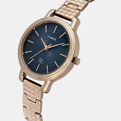 Timex Fria Women Quartz Dial Analog Brass Watch Twel23901