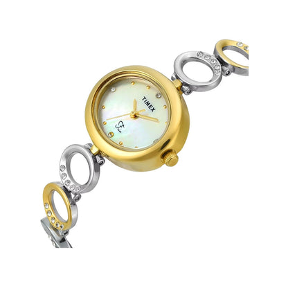 Timex Fria Women Quartz Dial Analog Brass Watch Twel24000