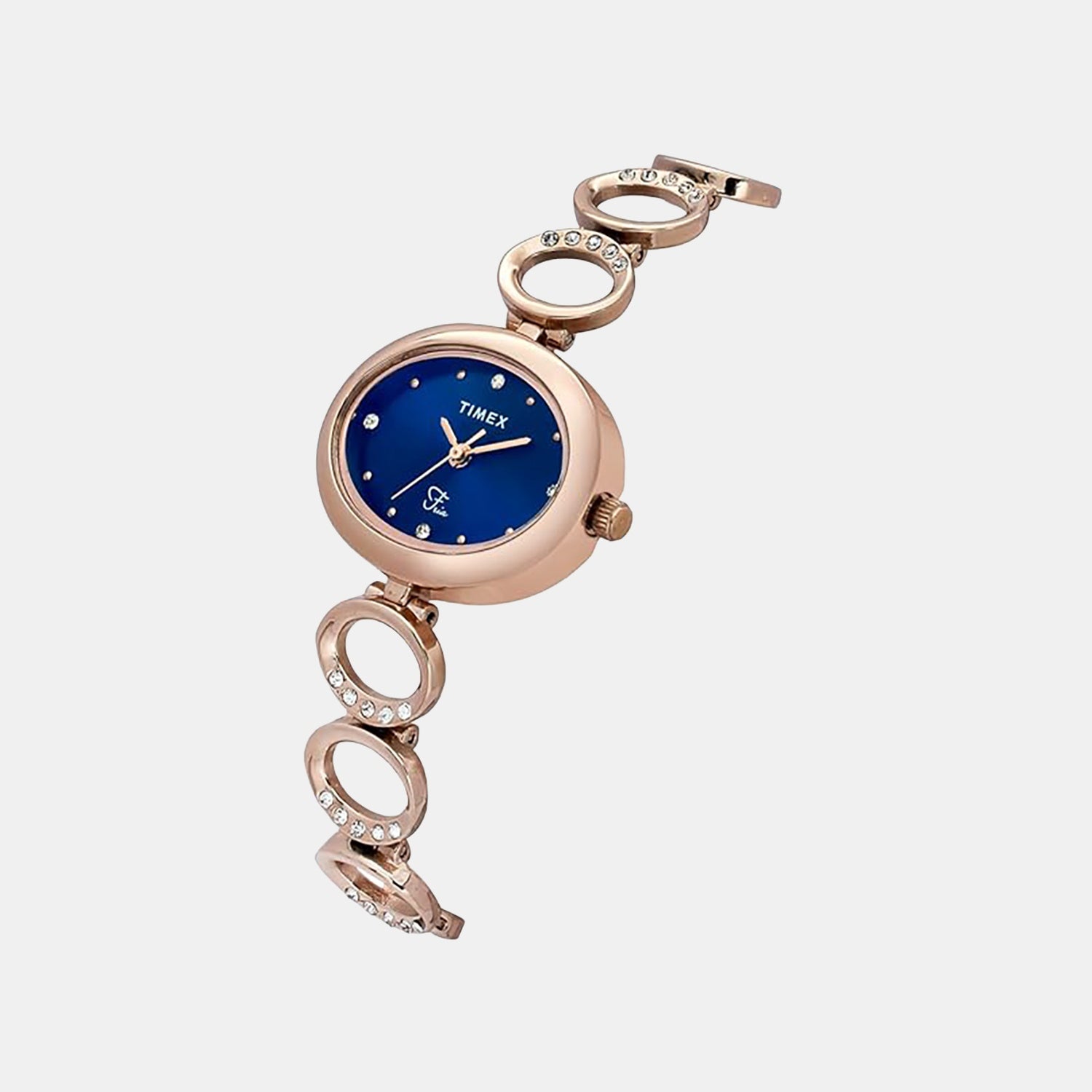 Timex Fria Women Quartz Dial Analog Brass Watch Twel24003