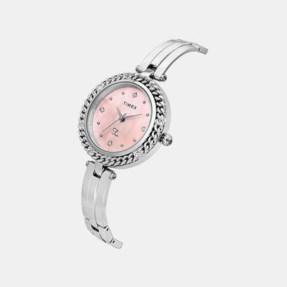 Timex Fria Women Quartz Dial Analog Brass Watch Twel24100