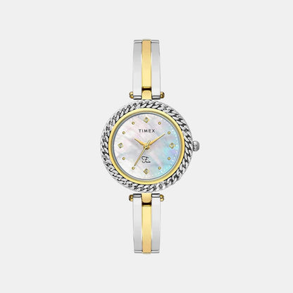 Timex Fria Women Quartz Dial Analog Brass Watch Twel24101