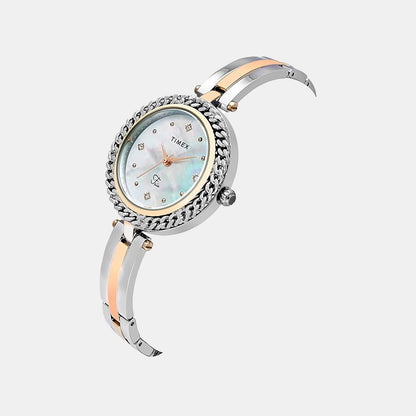 Timex Fria Women Quartz Dial Analog Brass Watch Twel24102