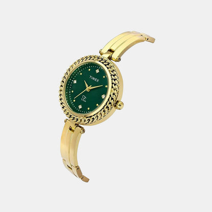 Timex Fria Women Quartz Dial Analog Brass Watch Twel24103