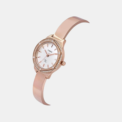 Timex Fria Women Quartz Dial Analog Brass Watch Twel24201