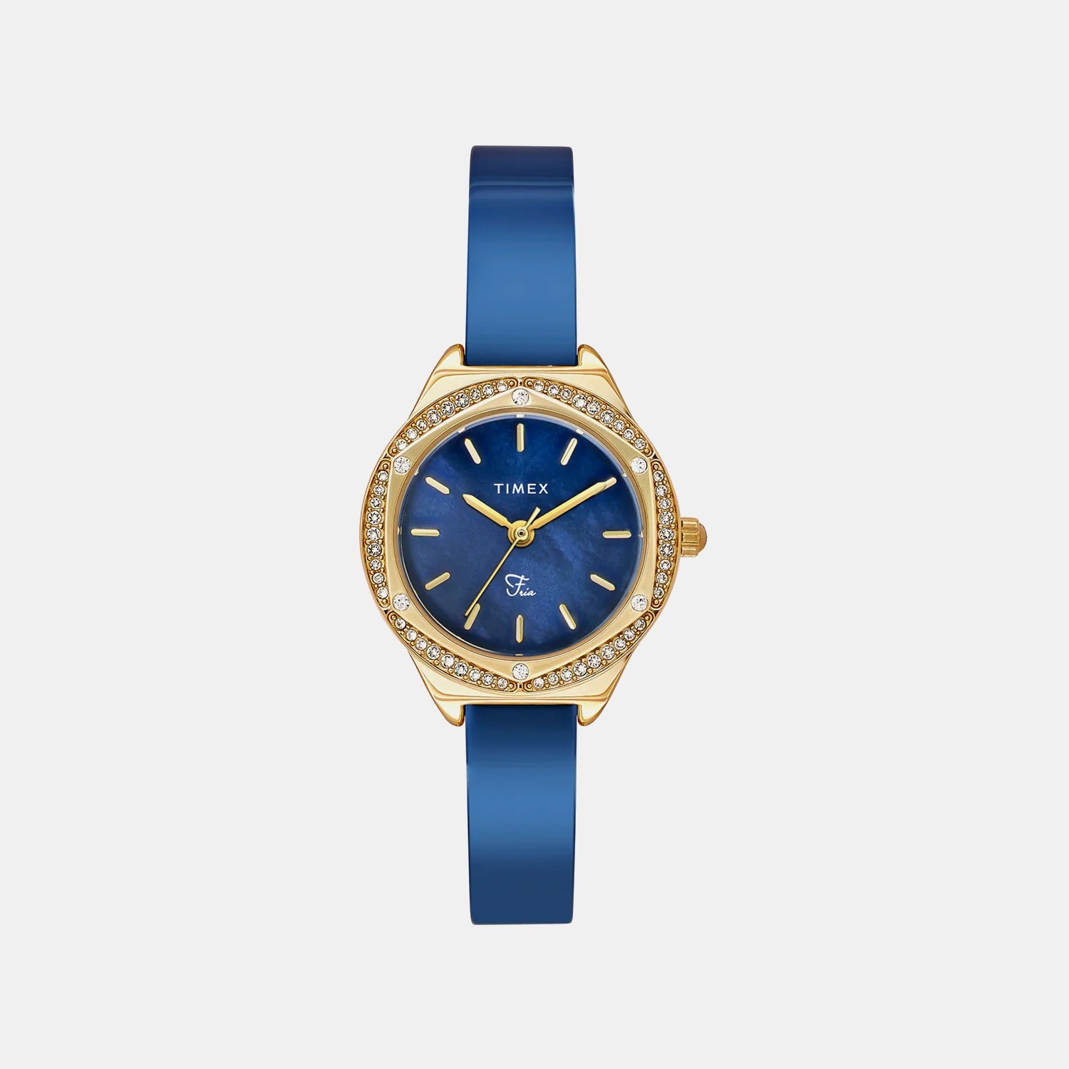 Timex Fria Women Quartz Dial Analog Brass Watch Twel24203