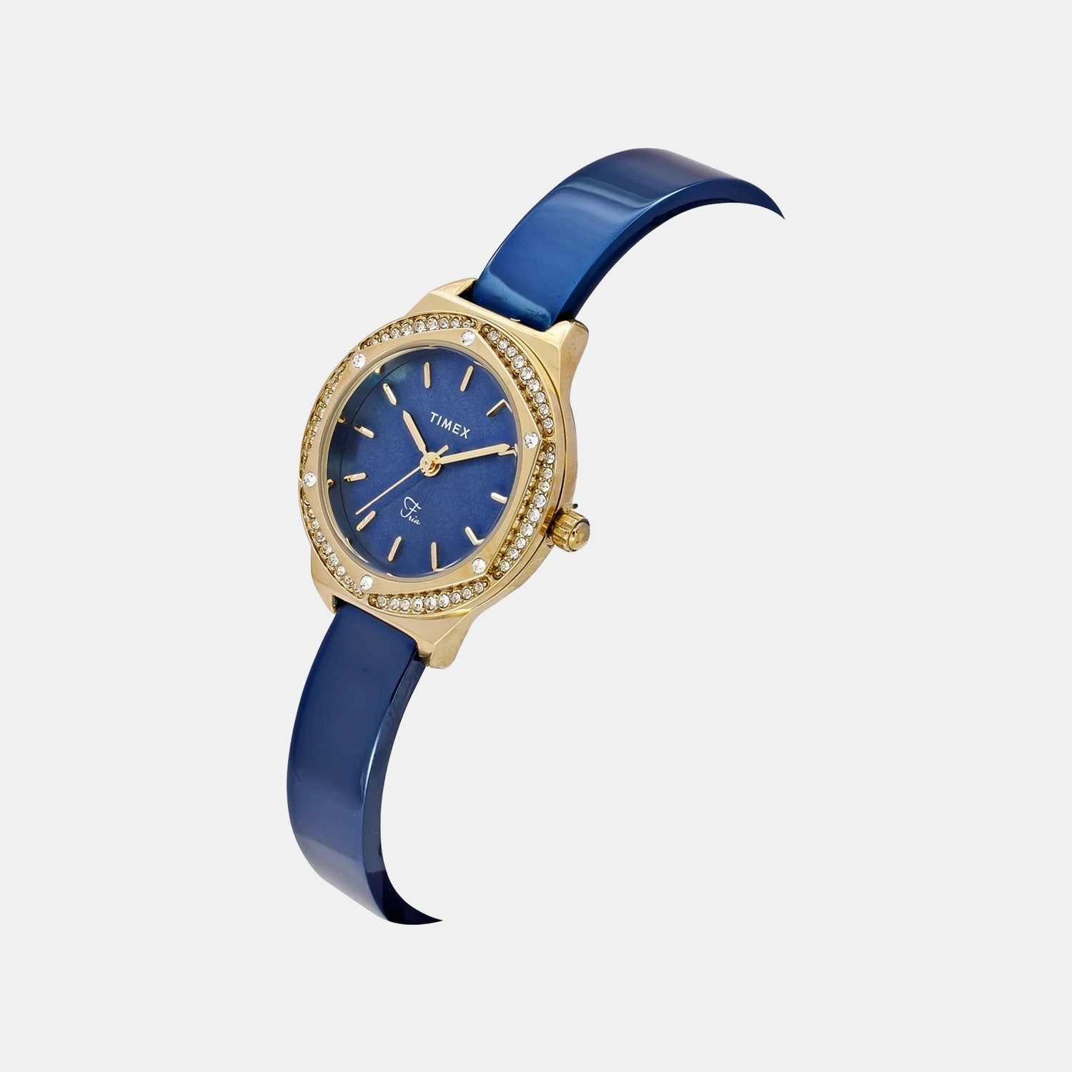 Timex Fria Women Quartz Dial Analog Brass Watch Twel24203