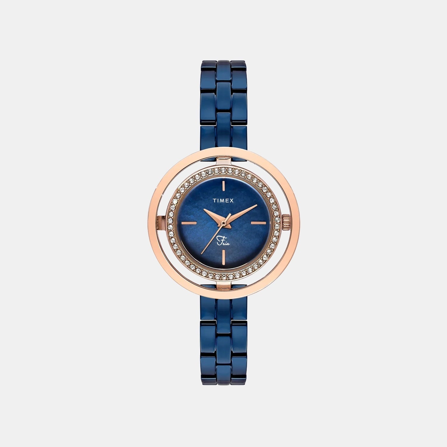 Timex Fria Women Quartz Dial Analog Brass Watch Twel24302