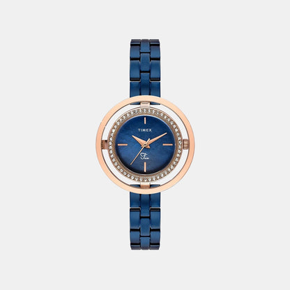 Timex Fria Women Quartz Dial Analog Brass Watch Twel24302