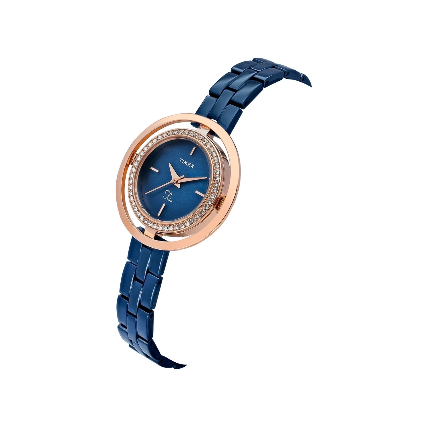 Timex Fria Women Quartz Dial Analog Brass Watch Twel24302
