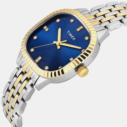 Timex Trendline Women Quartz Dial Analog Stainless Steel Watch Twel27301
