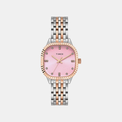 Timex Trendline Women Quartz Dial Analog Stainless Steel Watch Twel27302