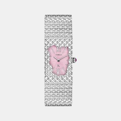 Timex Fria Women Quartz Dial Analog Stainless Steel Watch Twel77700