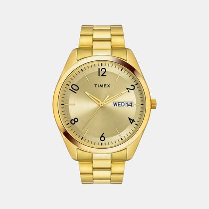 Timex Classics Men Quartz Dial Analog Stainless Steel Watch Twtg10403