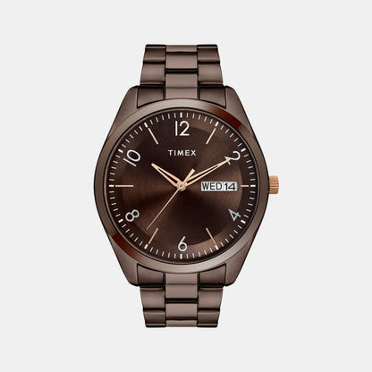 Timex Trendline Men Quartz Dial Analog Stainless Steel Watch Twtg10406