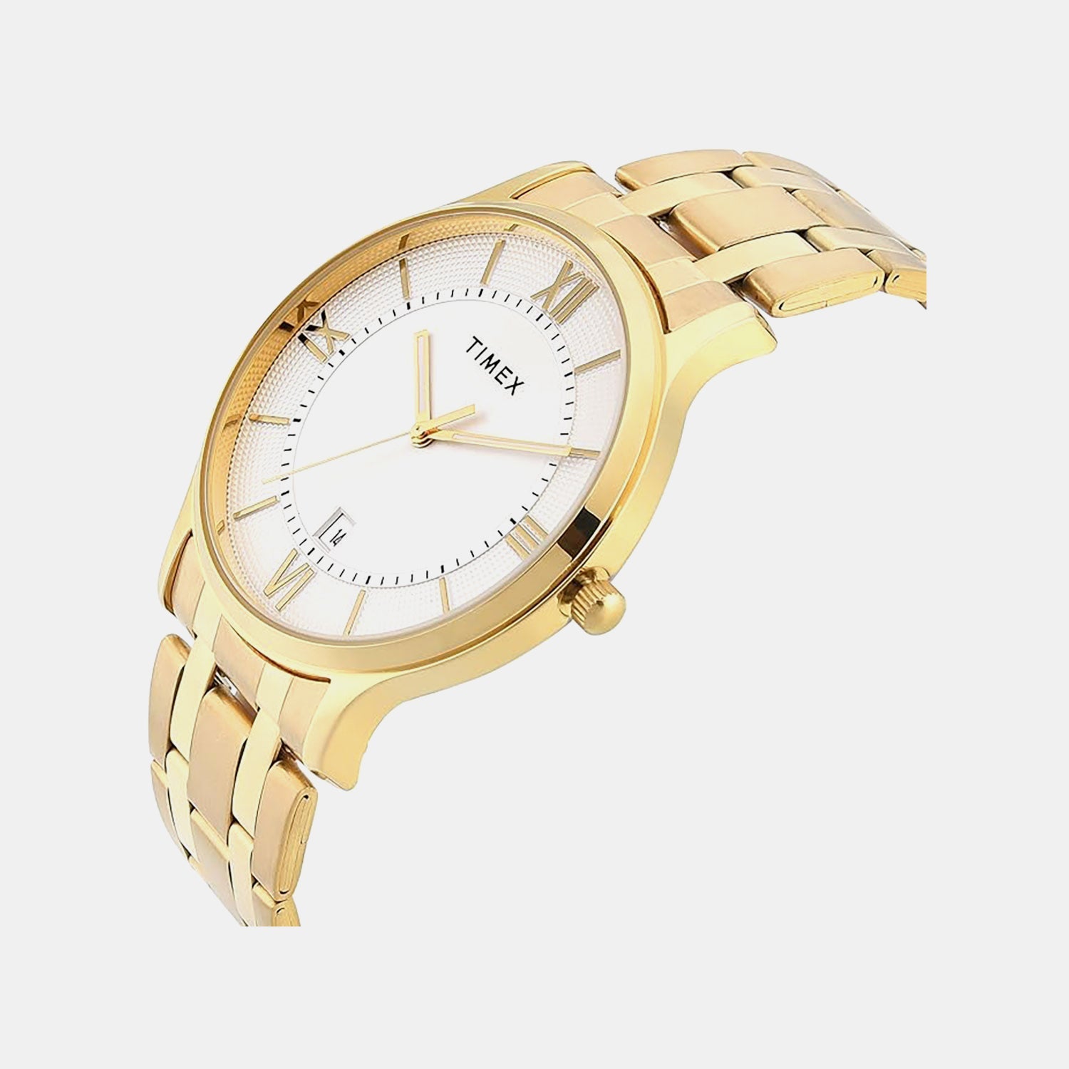Timex Trendline Men Quartz Dial Analog Stainless Steel Watch Twtg10517