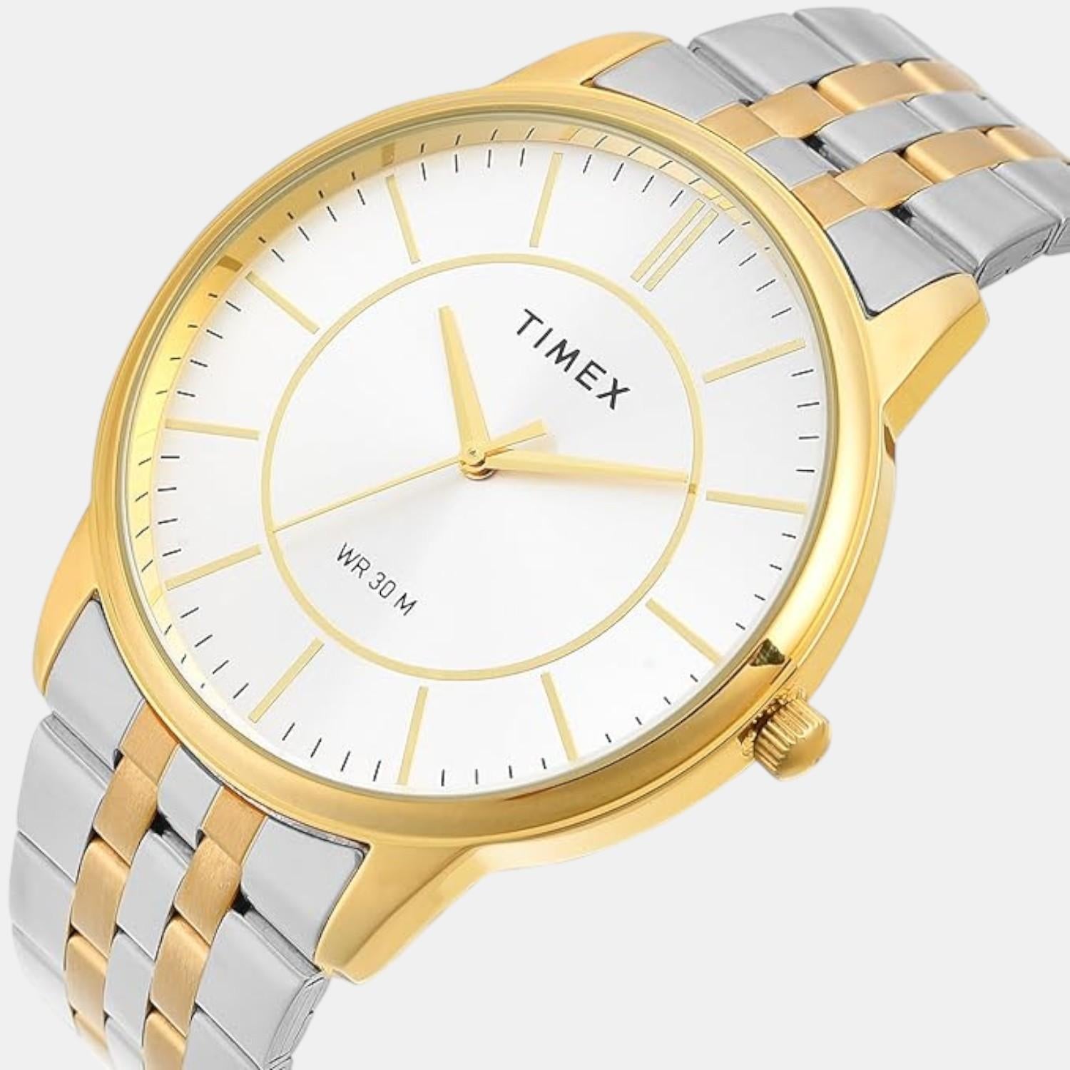 Timex Trendline Men Quartz Dial Analog Stainless Steel Watch Twtg12103
