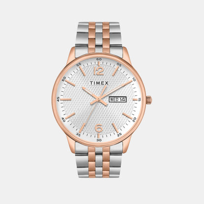 Timex Trendline Men Quartz Dial Analog Stainless Steel Watch Twtg12111
