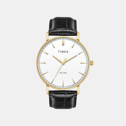 Timex Trendline Men Quartz Dial Analog Leather Watch Twtg12200