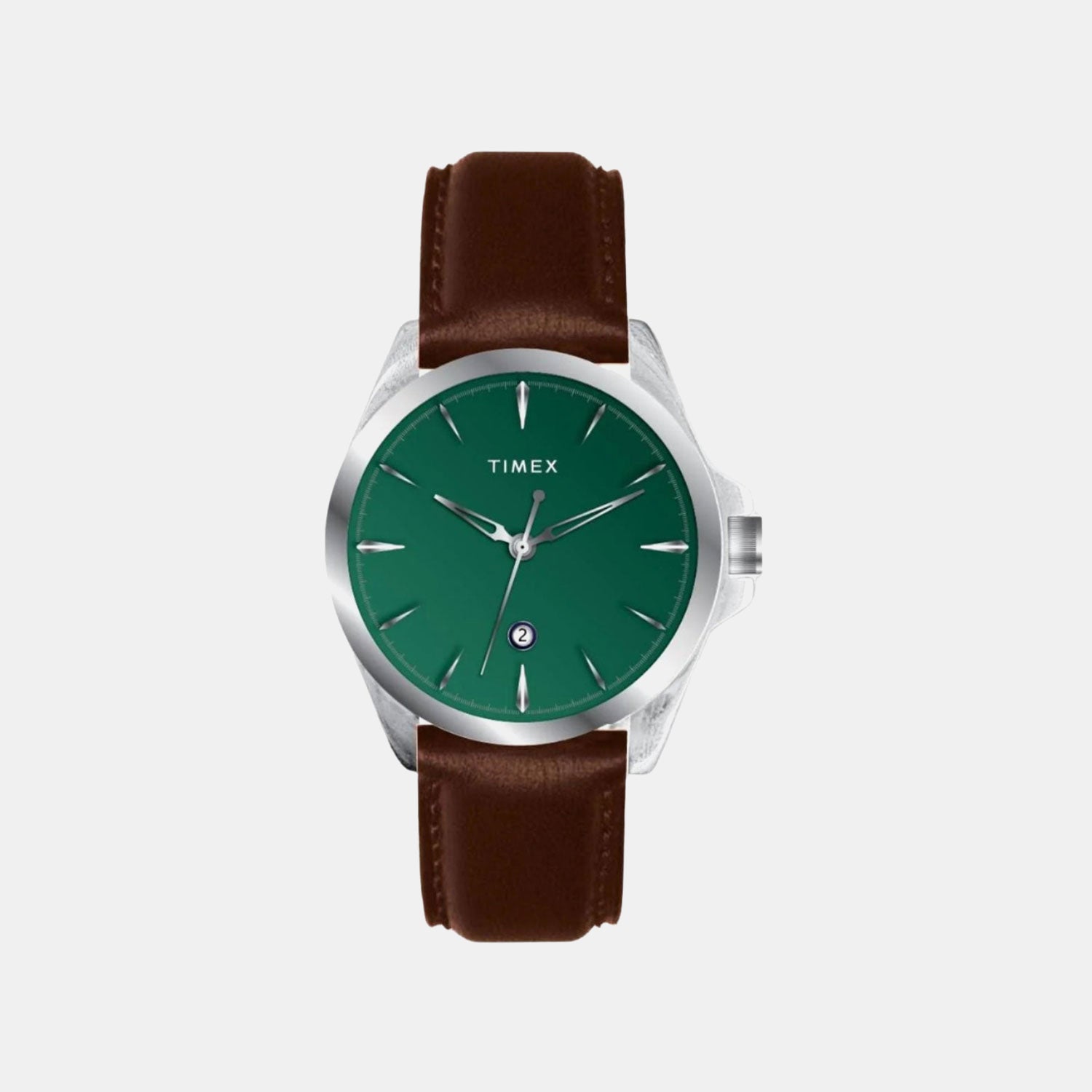 Timex Trendline Men Quartz Dial Analog Leather Watch Twtg12700
