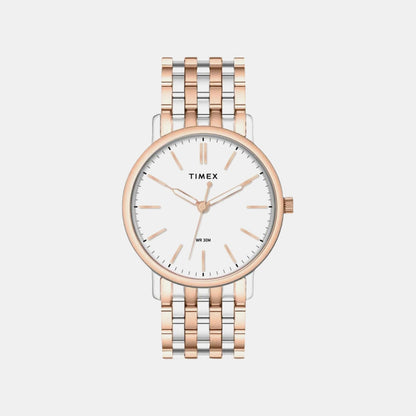 Timex Trendline Men Quartz Dial Analog Stainless Steel Watch Twtg12801