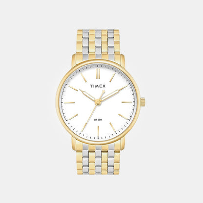 Timex Trendline Men Quartz Dial Analog Stainless Steel Watch Twtg12803