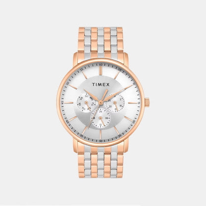 Timex Trendline Men Quartz Dial Multi-Function Stainless Steel Watch Twtg12805