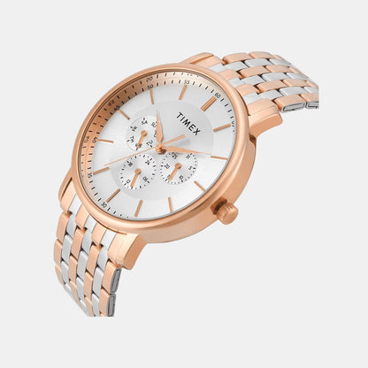 Timex Trendline Men Quartz Dial Multi-Function Stainless Steel Watch Twtg12805