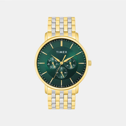 Timex Trendline Men Quartz Dial Multi-Function Stainless Steel Watch Twtg12806