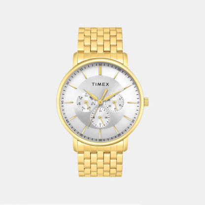 Timex Trendline Men Quartz Dial Multi-Function Stainless Steel Watch Twtg12807