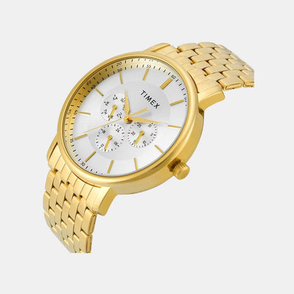 Timex Trendline Men Quartz Dial Multi-Function Stainless Steel Watch Twtg12807