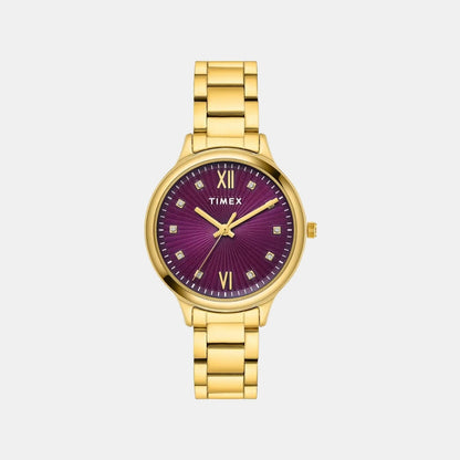Timex Trendline Women Quartz Dial Analog Stainless Steel Watch Twtl12113