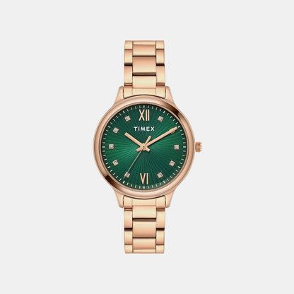 Timex Trendline Women Quartz Dial Analog Stainless Steel Watch Twtl12115