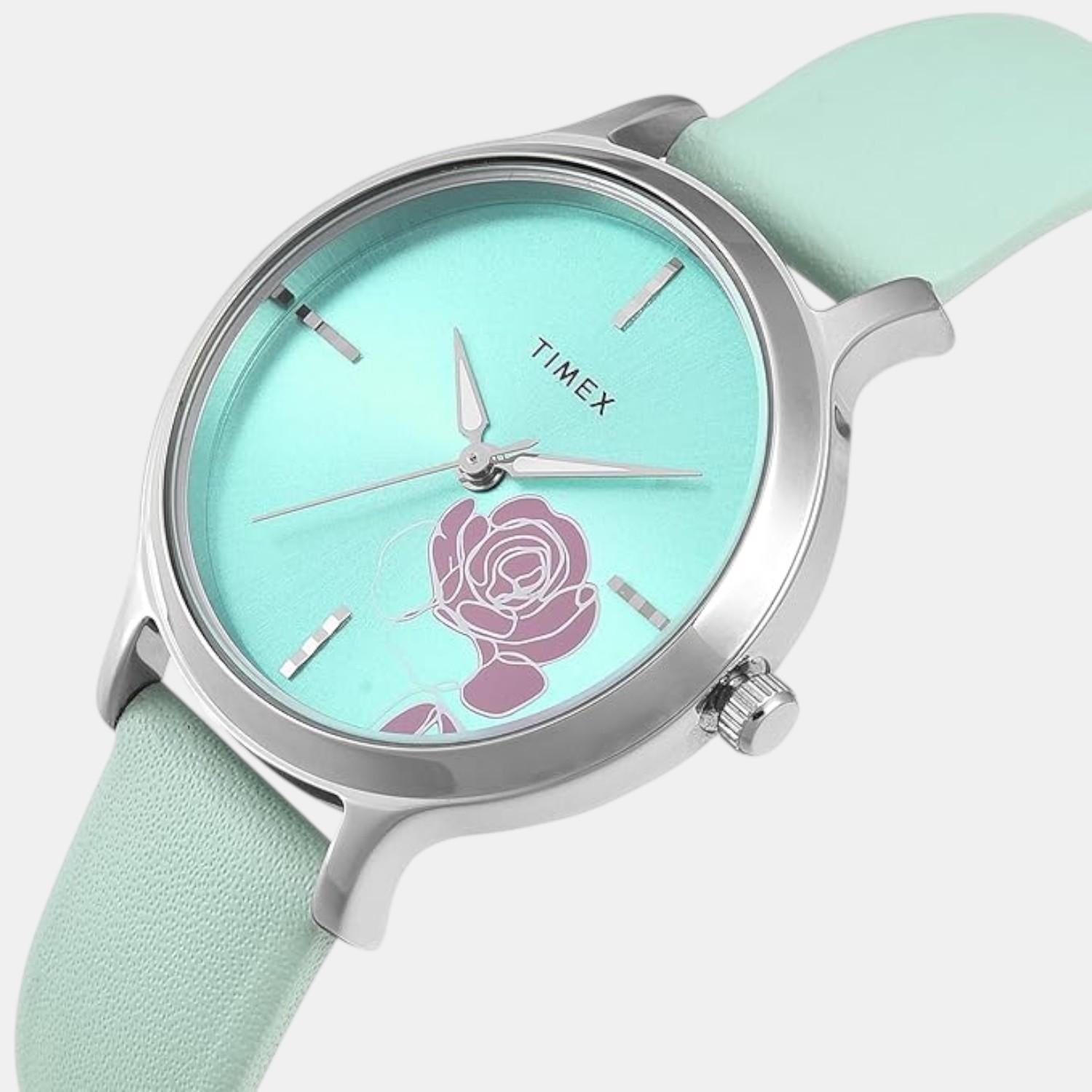 Timex Trendline Women Quartz Dial Analog Leather Watch Twtl12308