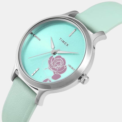 Timex Trendline Women Quartz Dial Analog Leather Watch Twtl12308