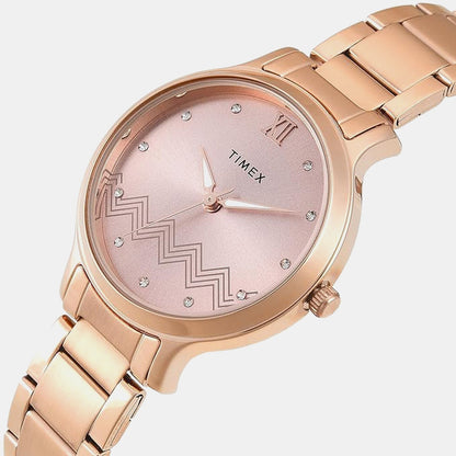 Timex Trendline Women Quartz Dial Analog Stainless Steel Watch Twtl12311
