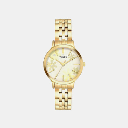 Timex Trendline Women Quartz Dial Analog Stainless Steel Watch Twtl12313