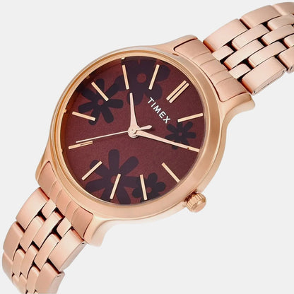 Timex Trendline Women Quartz Dial Analog Stainless Steel Watch Twtl12314