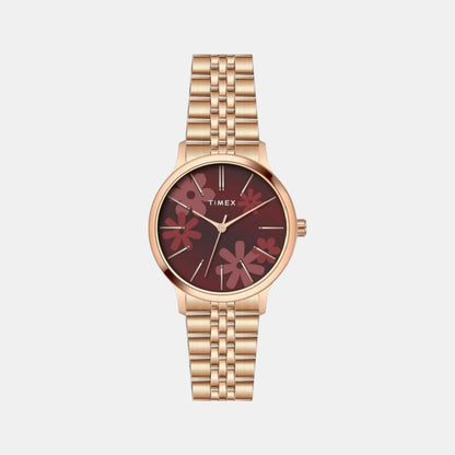 Timex Trendline Women Quartz Dial Analog Stainless Steel Watch Twtl12314