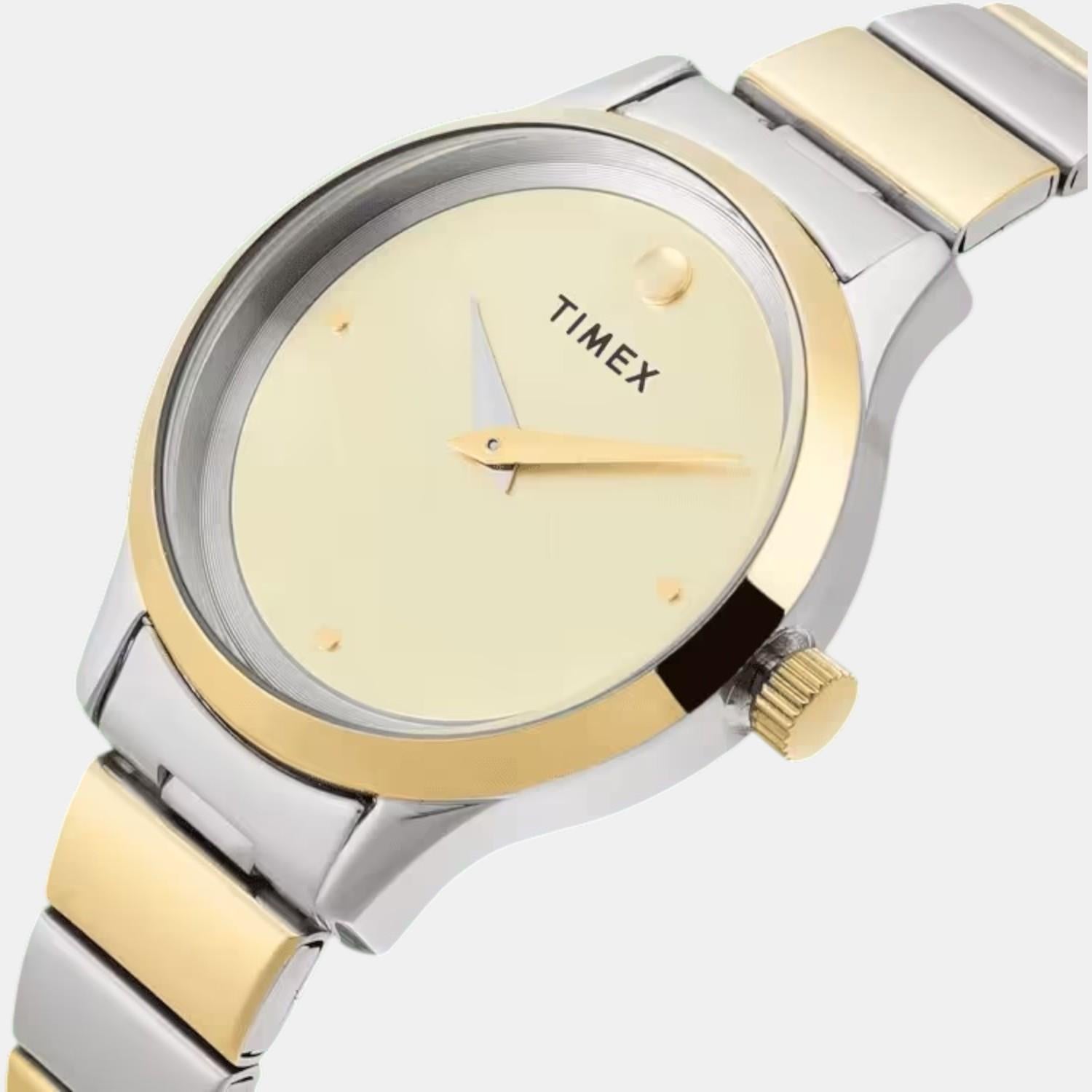 Timex Trendline Women Quartz Dial Analog Stainless Steel Watch Twtl13701