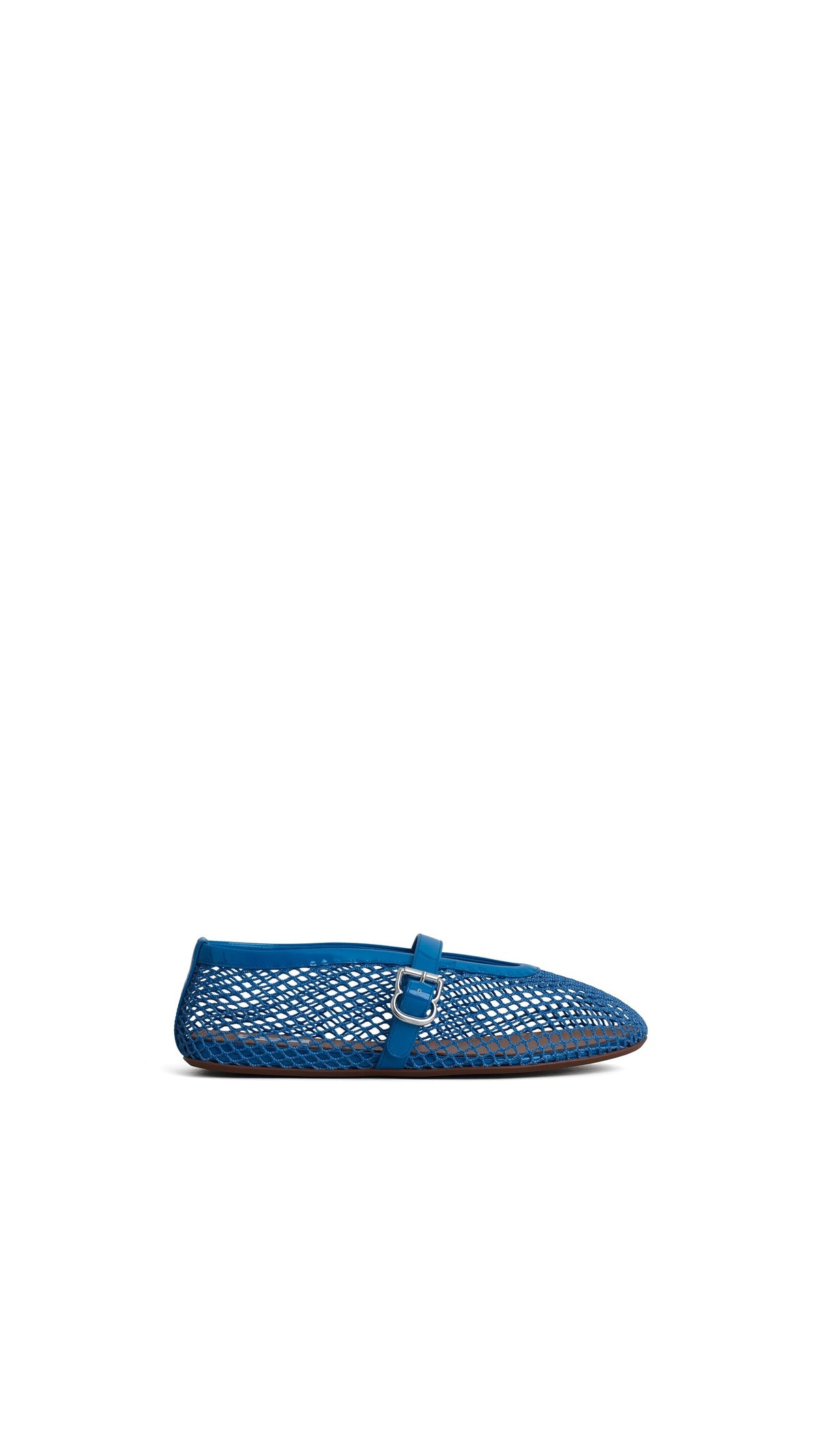 Alaïa Ballet Flats In Fishnet