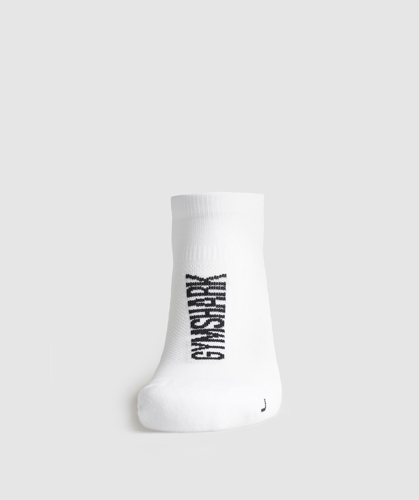 Women's Gymshark Tab Running Socks White