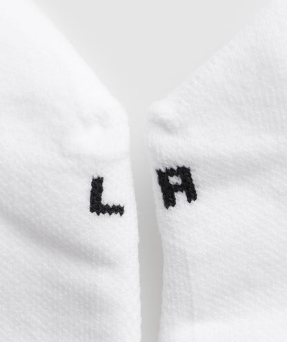 Women's Gymshark Tab Running Socks White