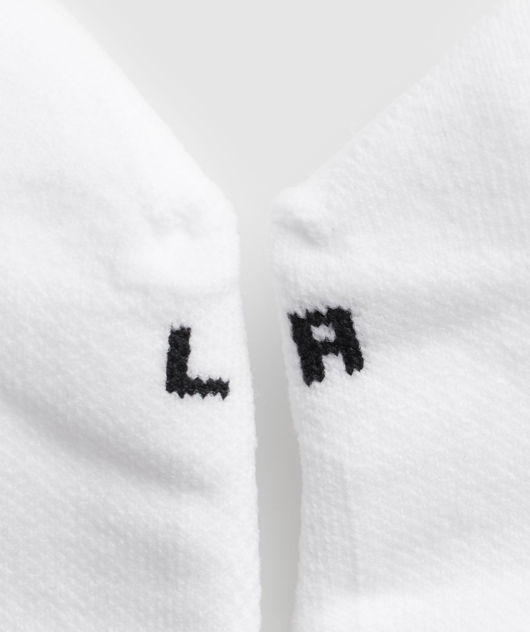 Gymshark Tab Running Socks White