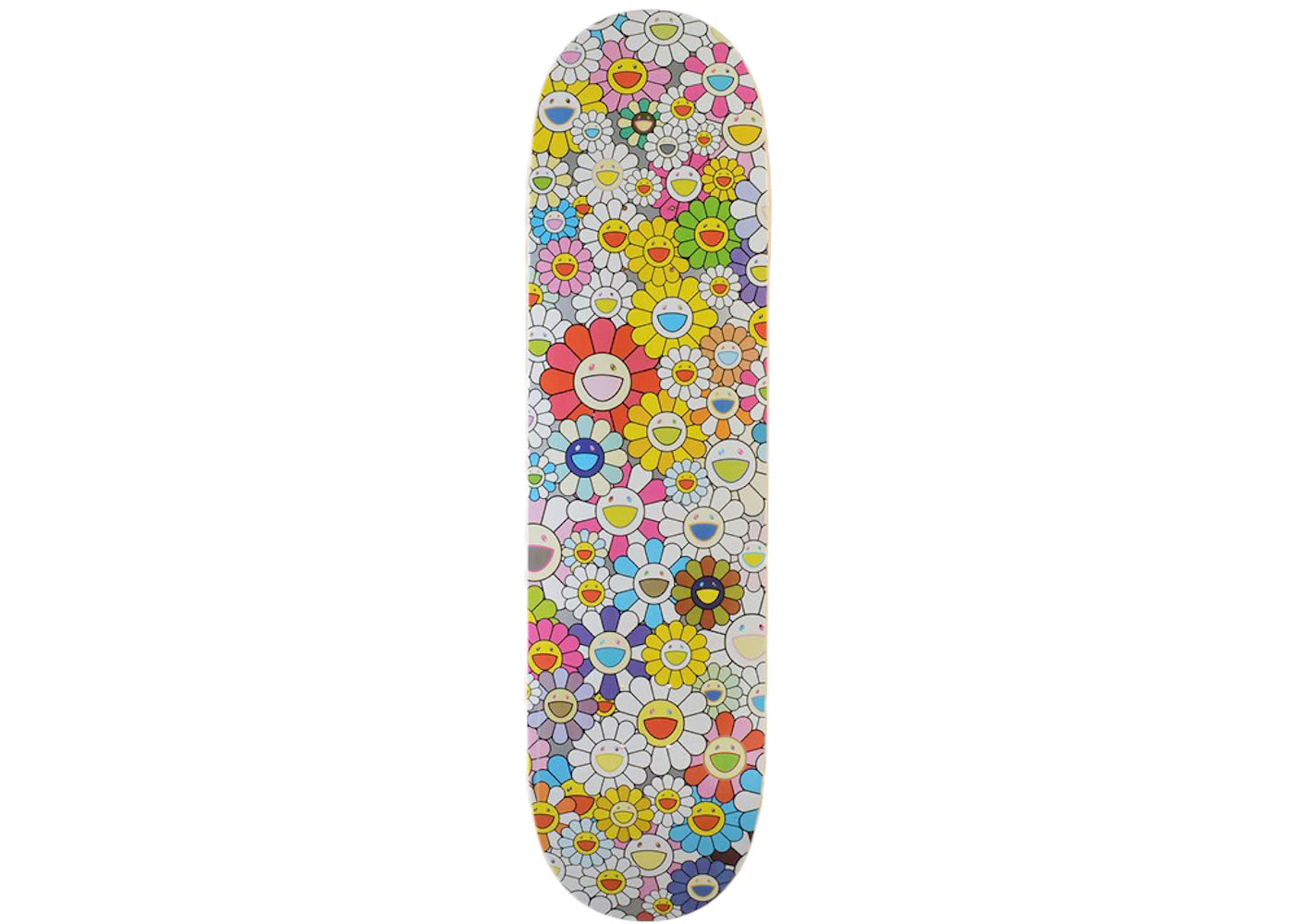 Takashi Murakami X Vans Vault Flowers Skateboard Deck Multi