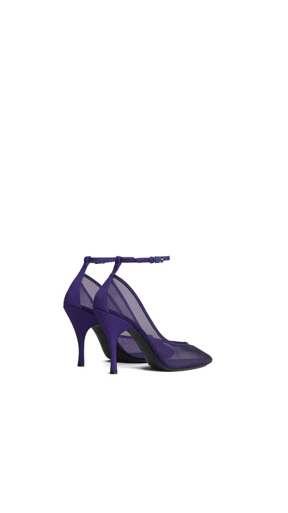 Alaïa Strappy Pumps In Mesh