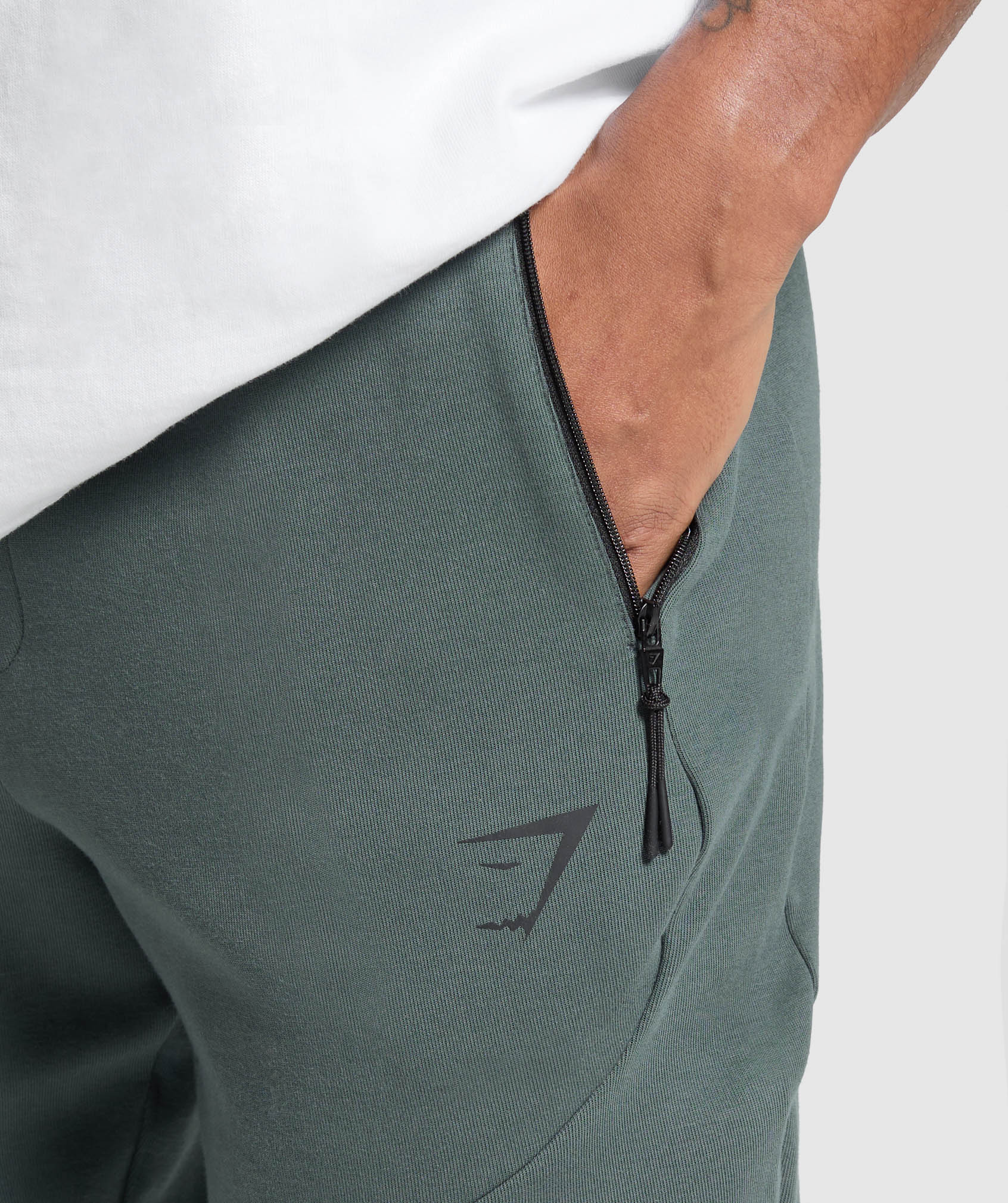 Gymshark Interlock Tech Joggers Slate Teal