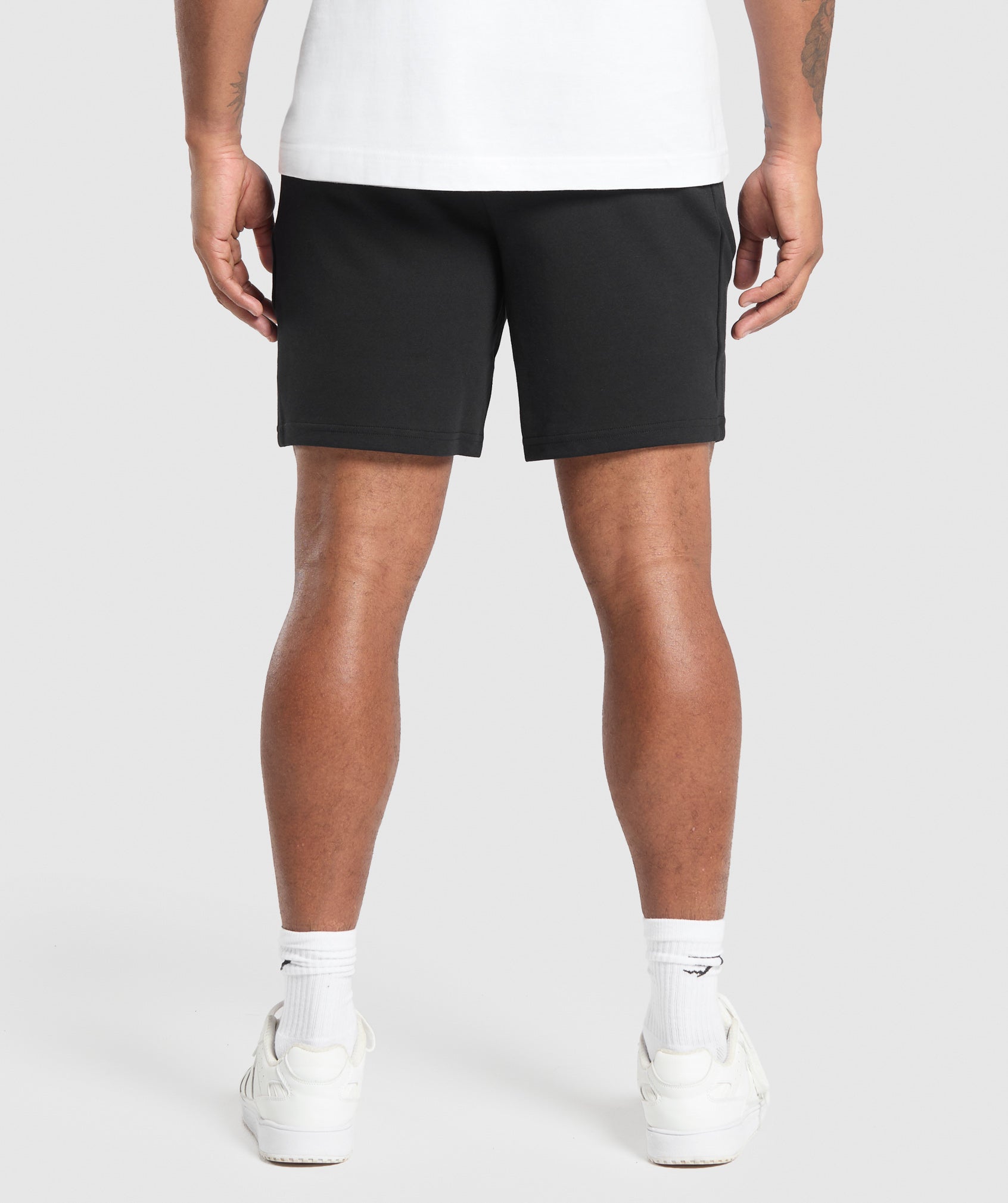 Gymshark Interlock Tech 6" Shorts Black