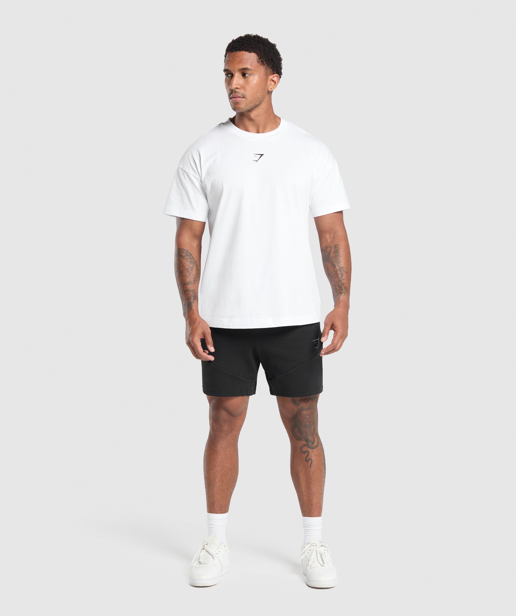 Gymshark Interlock Tech 6" Shorts Black