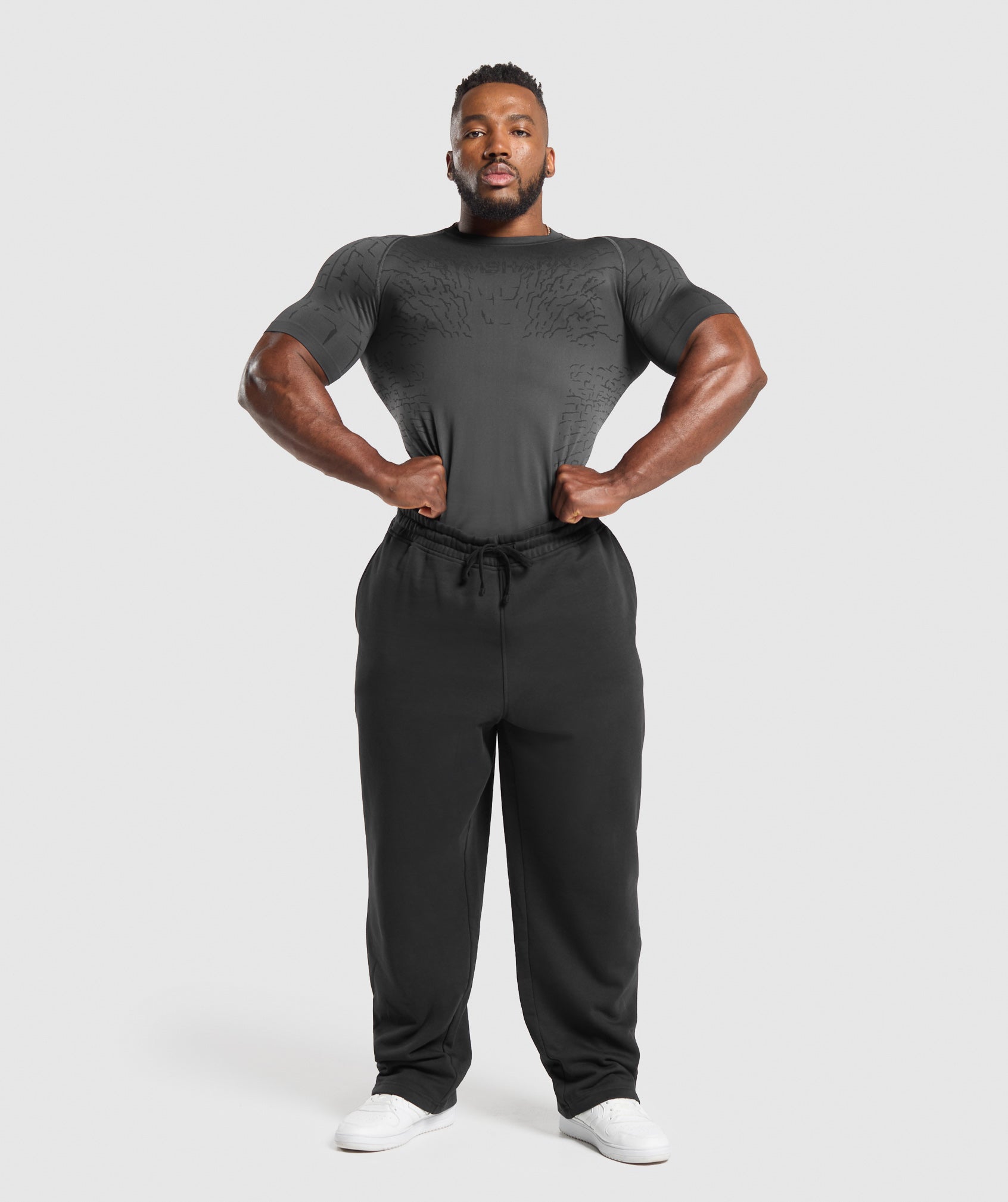 Gymshark Tectonic Seamless T Shirt Asphalt Grey