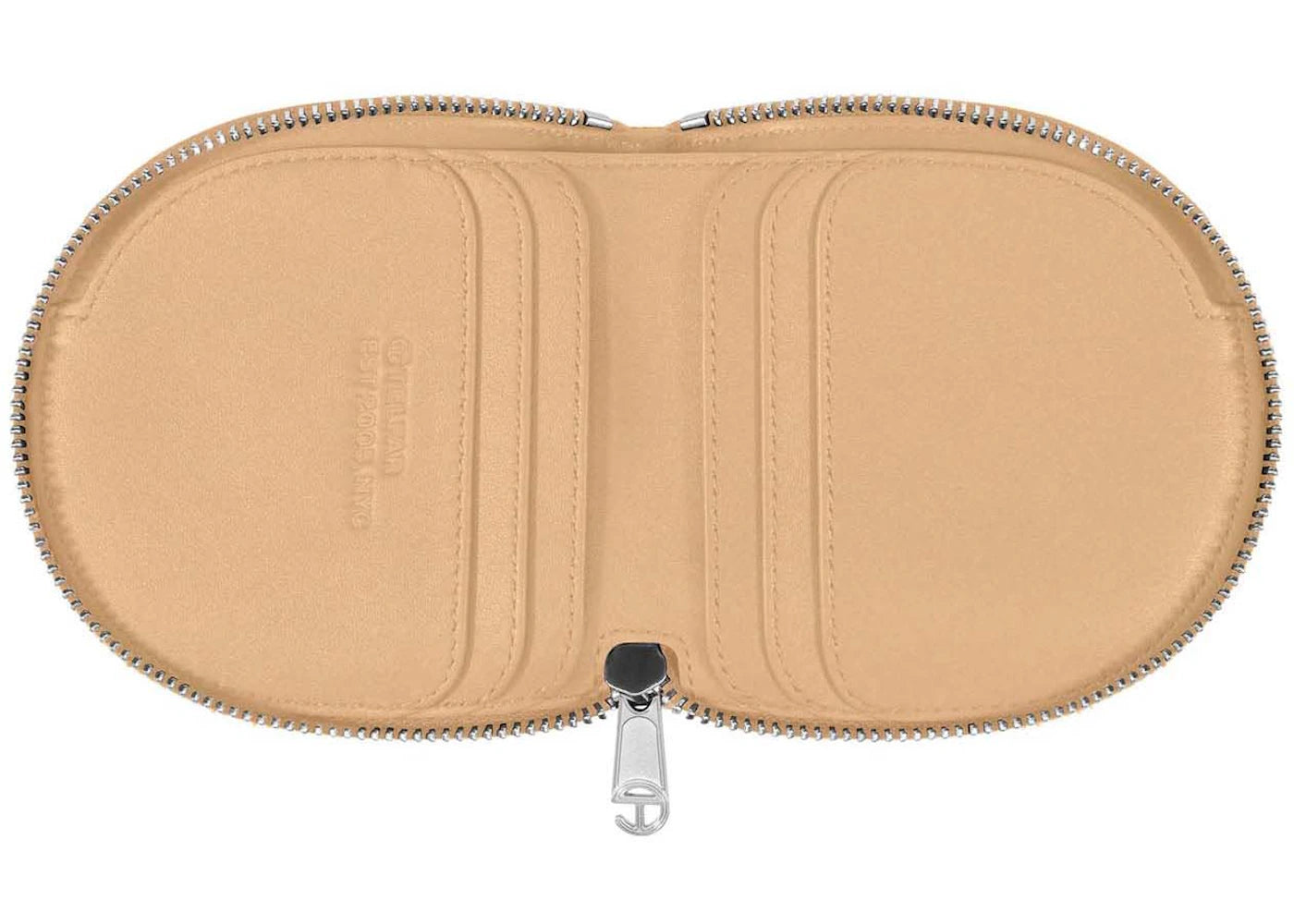 telfar wallet cream 